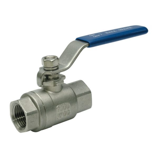 2 Piece Ball Valve Full Bore BSP
