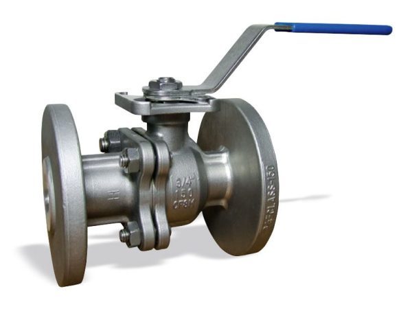 2 Piece Full Bore Flanged Ball Valve